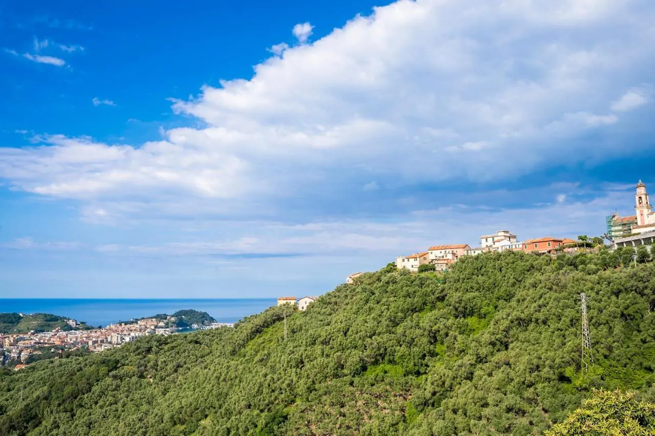 Ferienwohnung 016 - Casa Tranquilla Vista Mare, Pace E Natura - 10 Minuti Dalla Spiaggia Sestri Levante 0*,  Italien